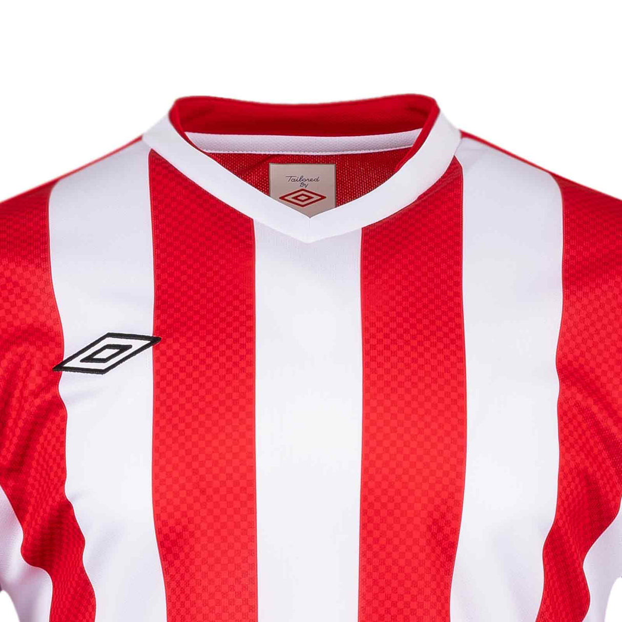 Umbro Checker Stripe SS Jersey Red/White