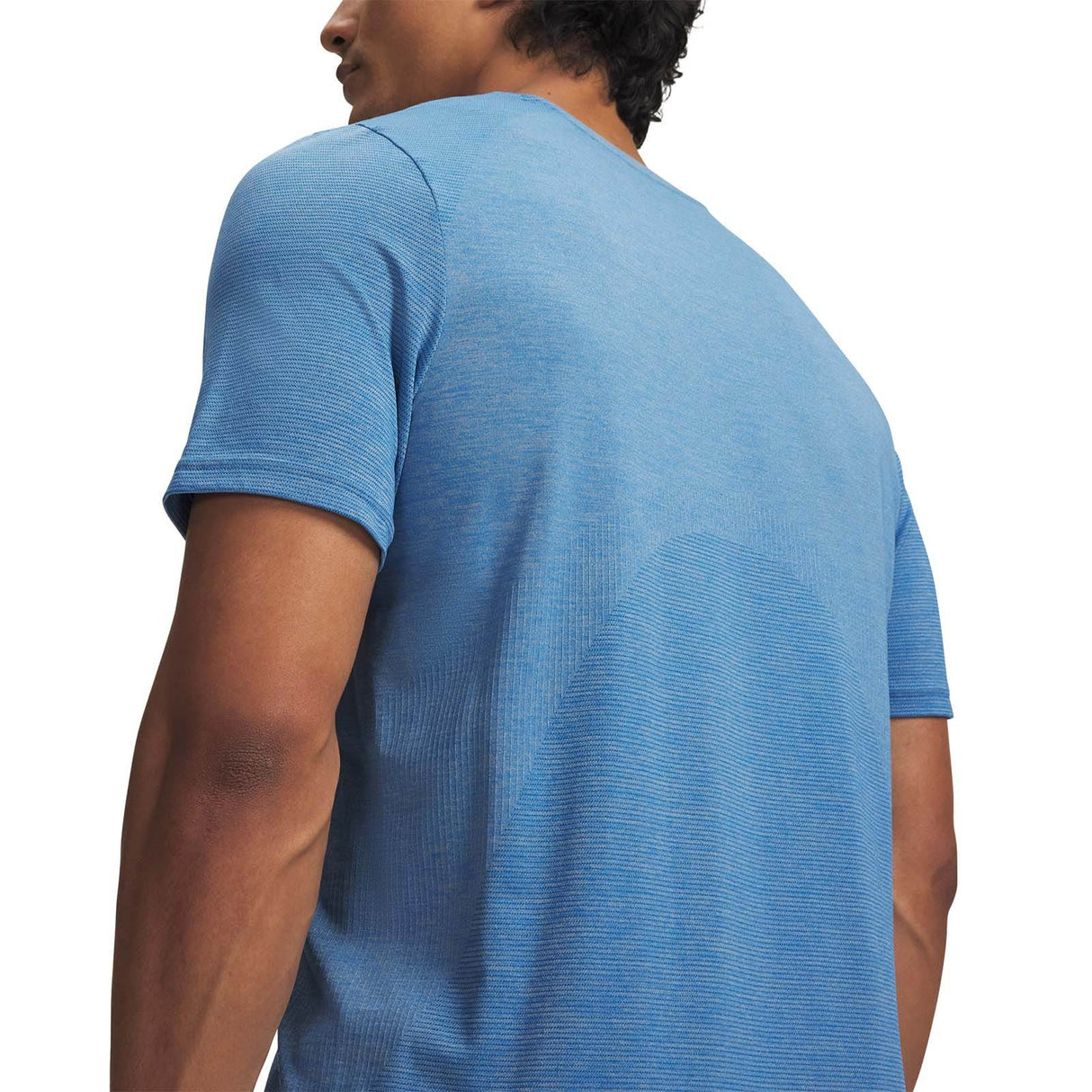 UA Mens Vanish Seamless SS Tee Blue