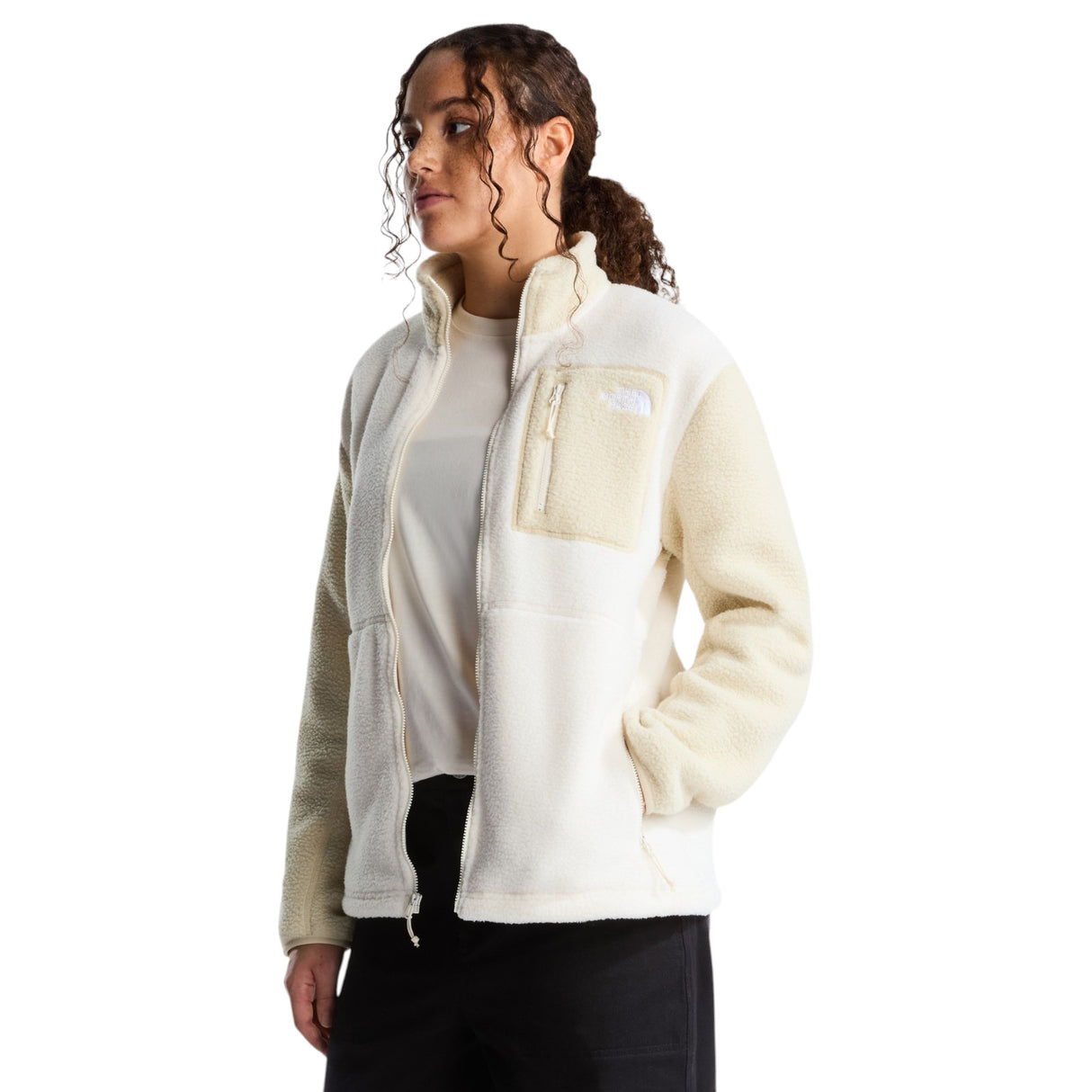 TNF Wmns Yumiori Full Zip White