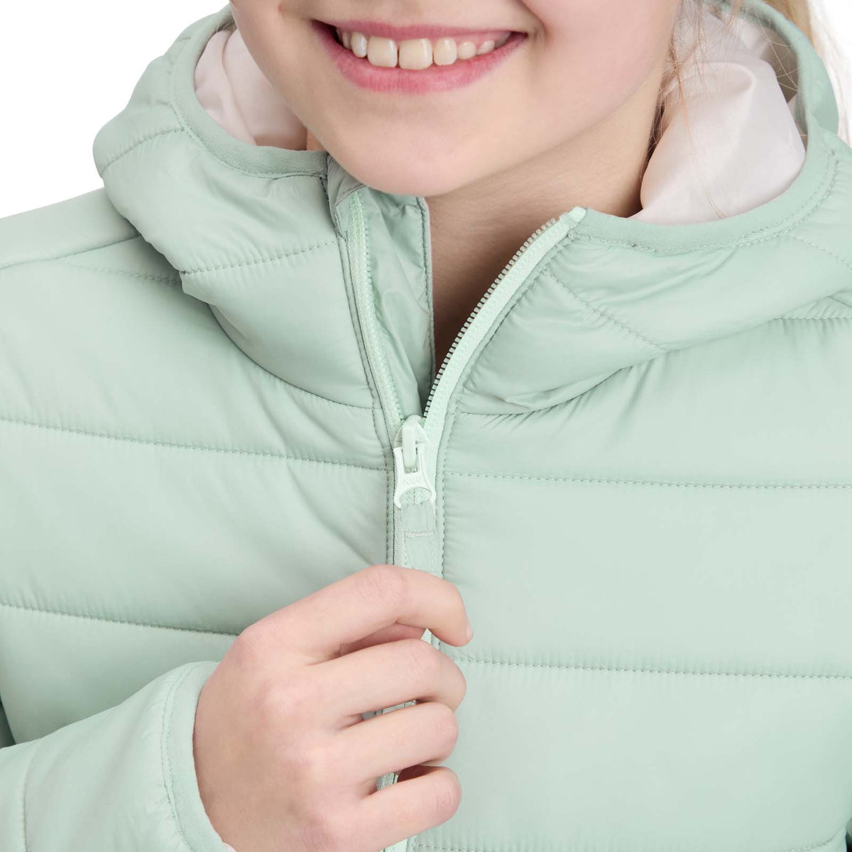 McKinley Alix II Kids Padded Hooded Full-Zip Hiking Jacket