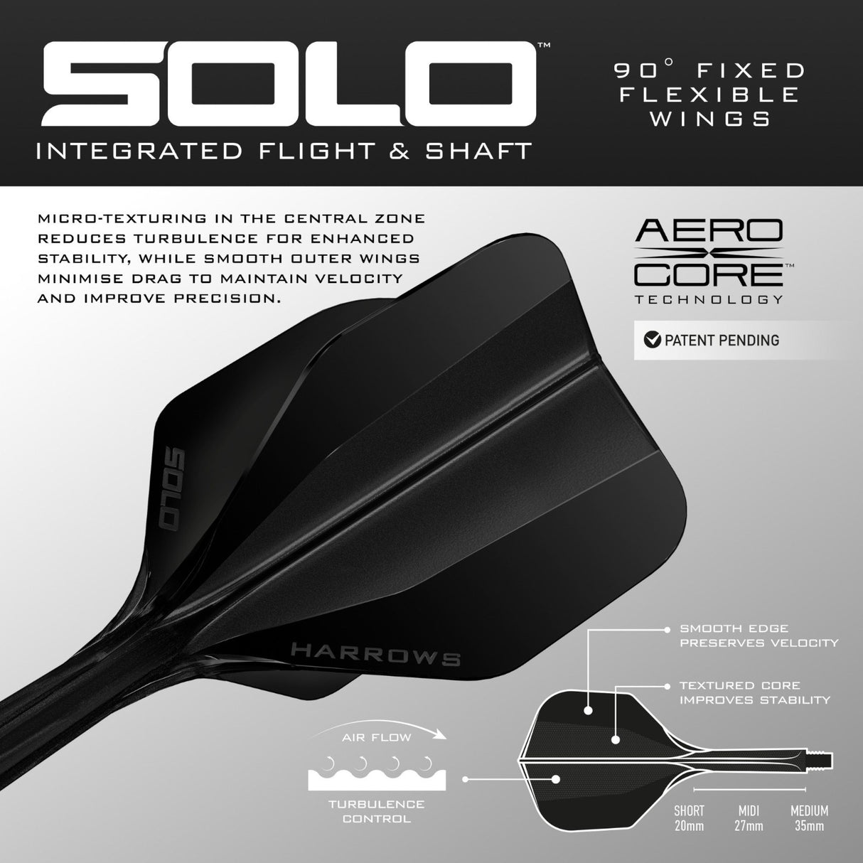 Harrows Solo Midi Black