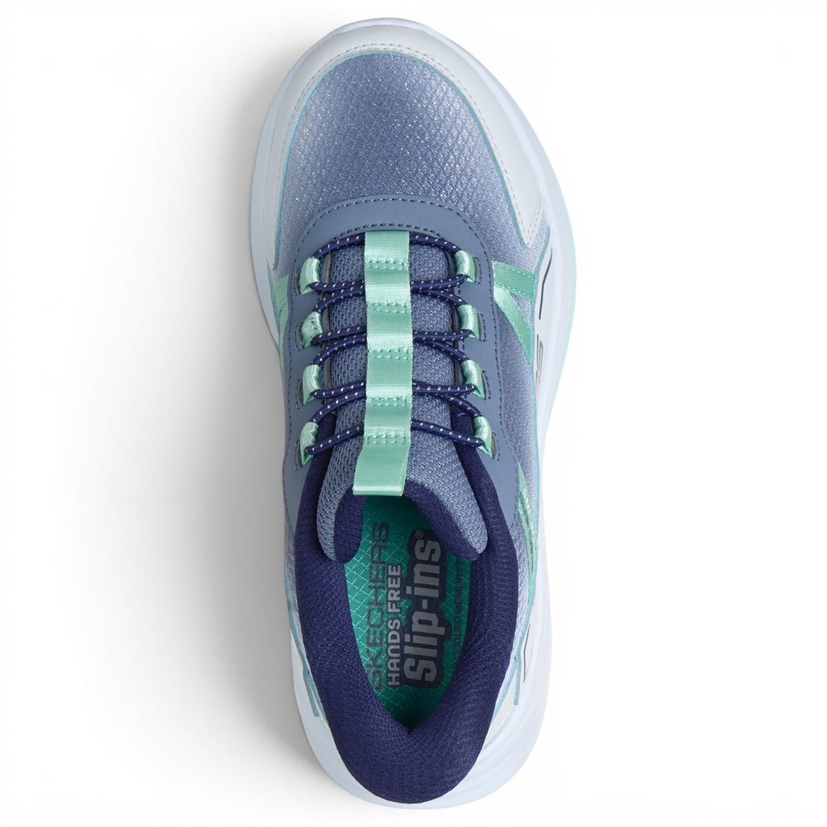 Skechers Wave 92 Girls Blue