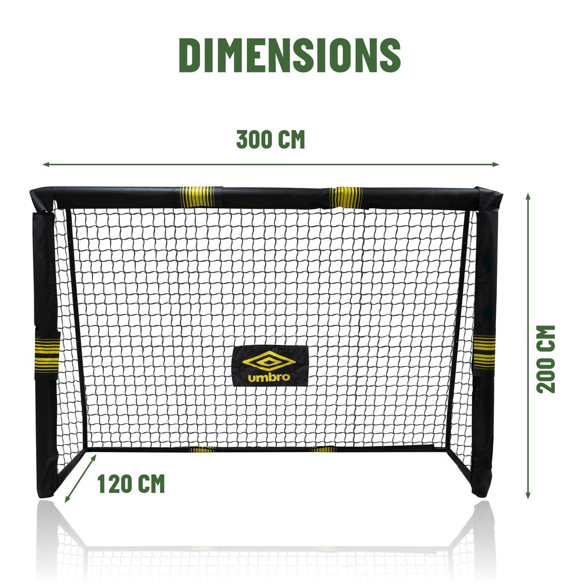Umbro 3 x 2m Football Goal Post