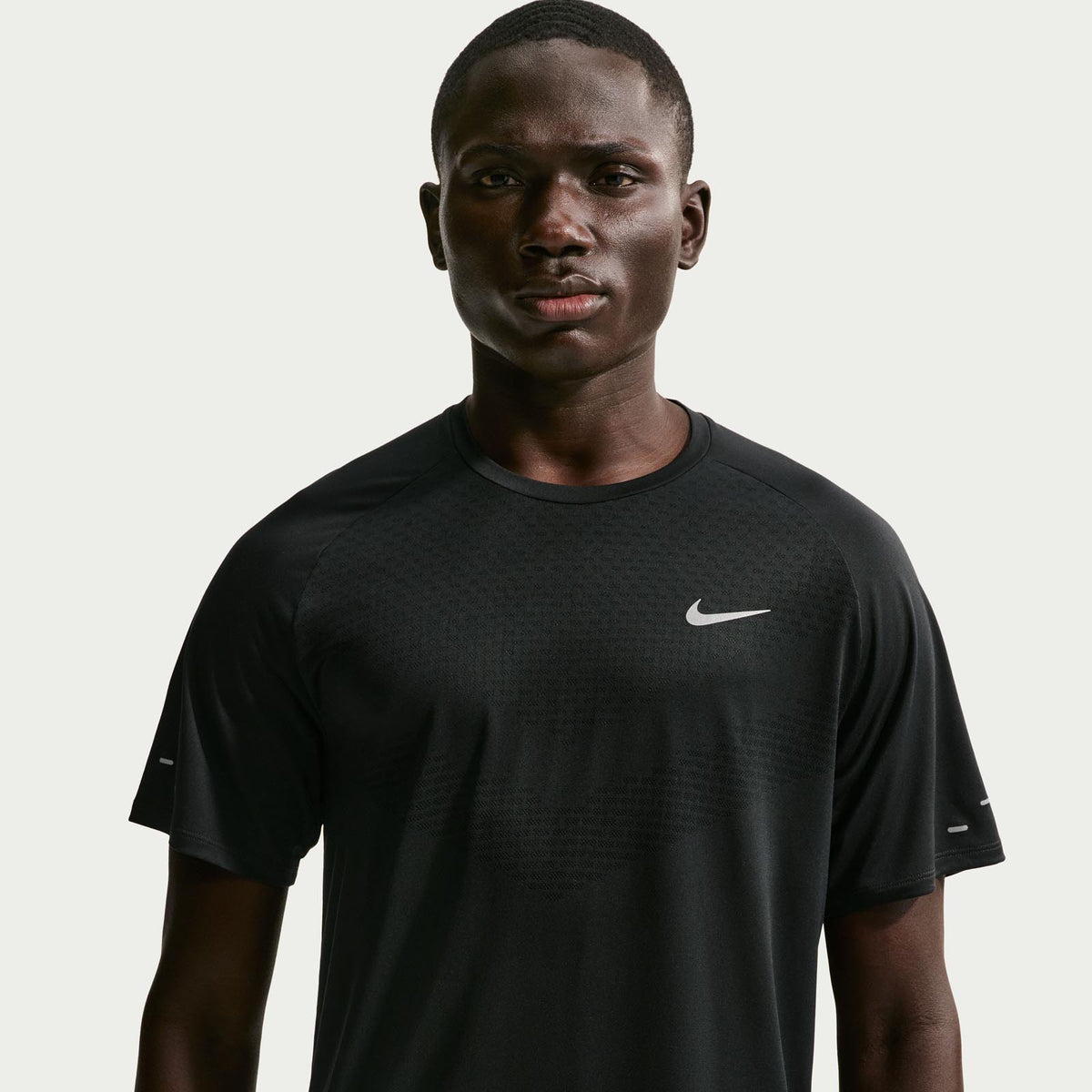 Nike Mens DFADV Stride SS Top Black