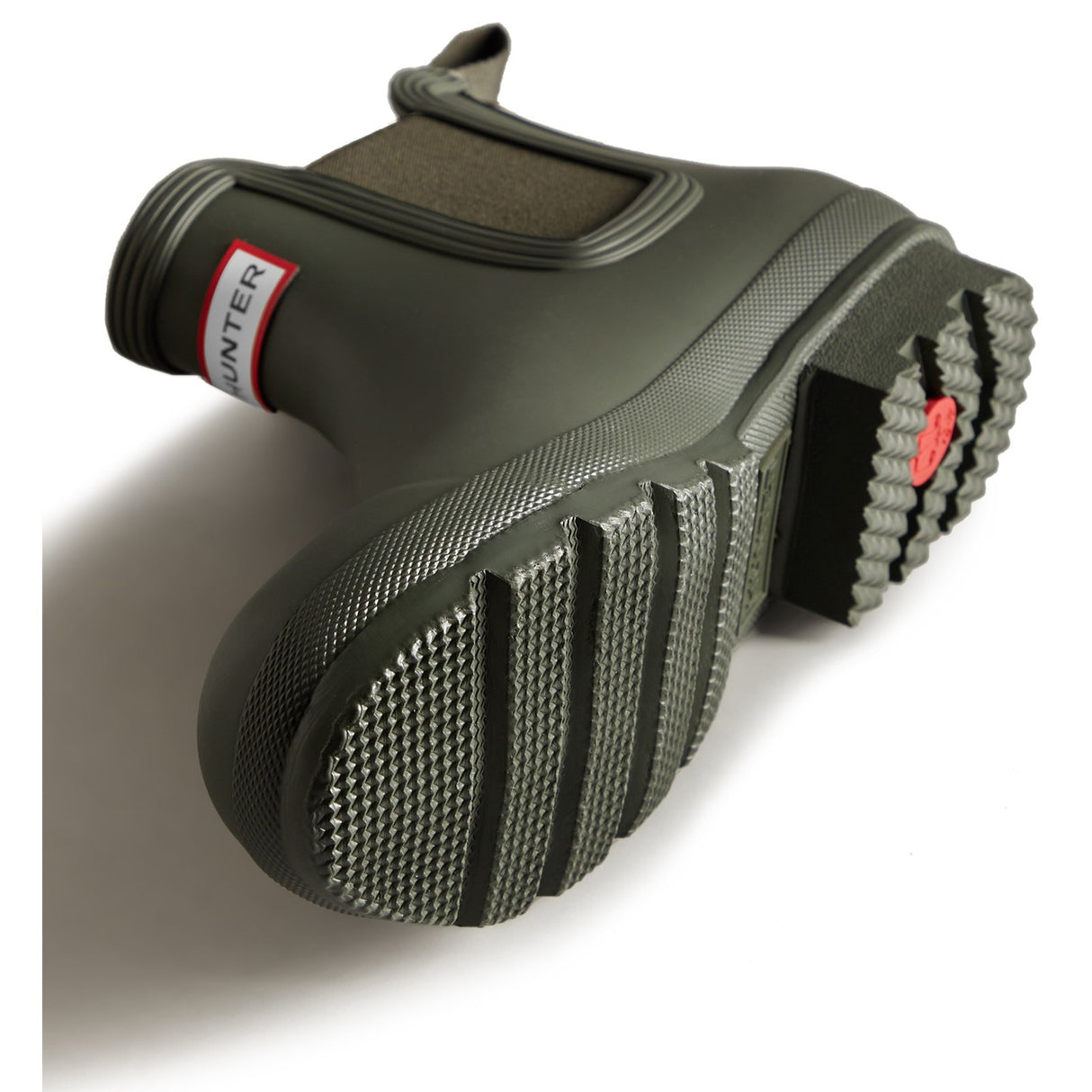 Hunter Mens Original Chelsea Boot Dark Olive