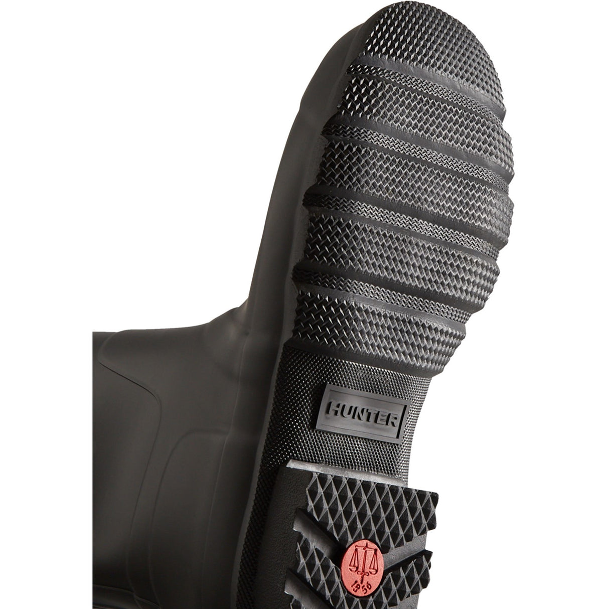 Hunter Mens Original Short Wellington Boots Black