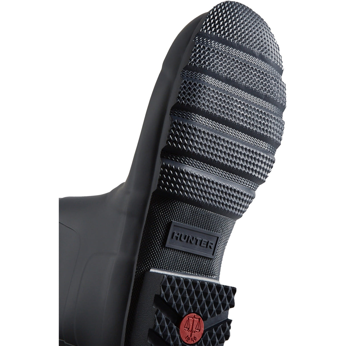 Hunter Mens Original Short Wellington Boots Navy