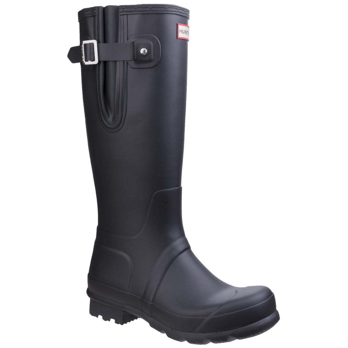 Hunter Mens Original Side Adjustable Wellington Boots Black
