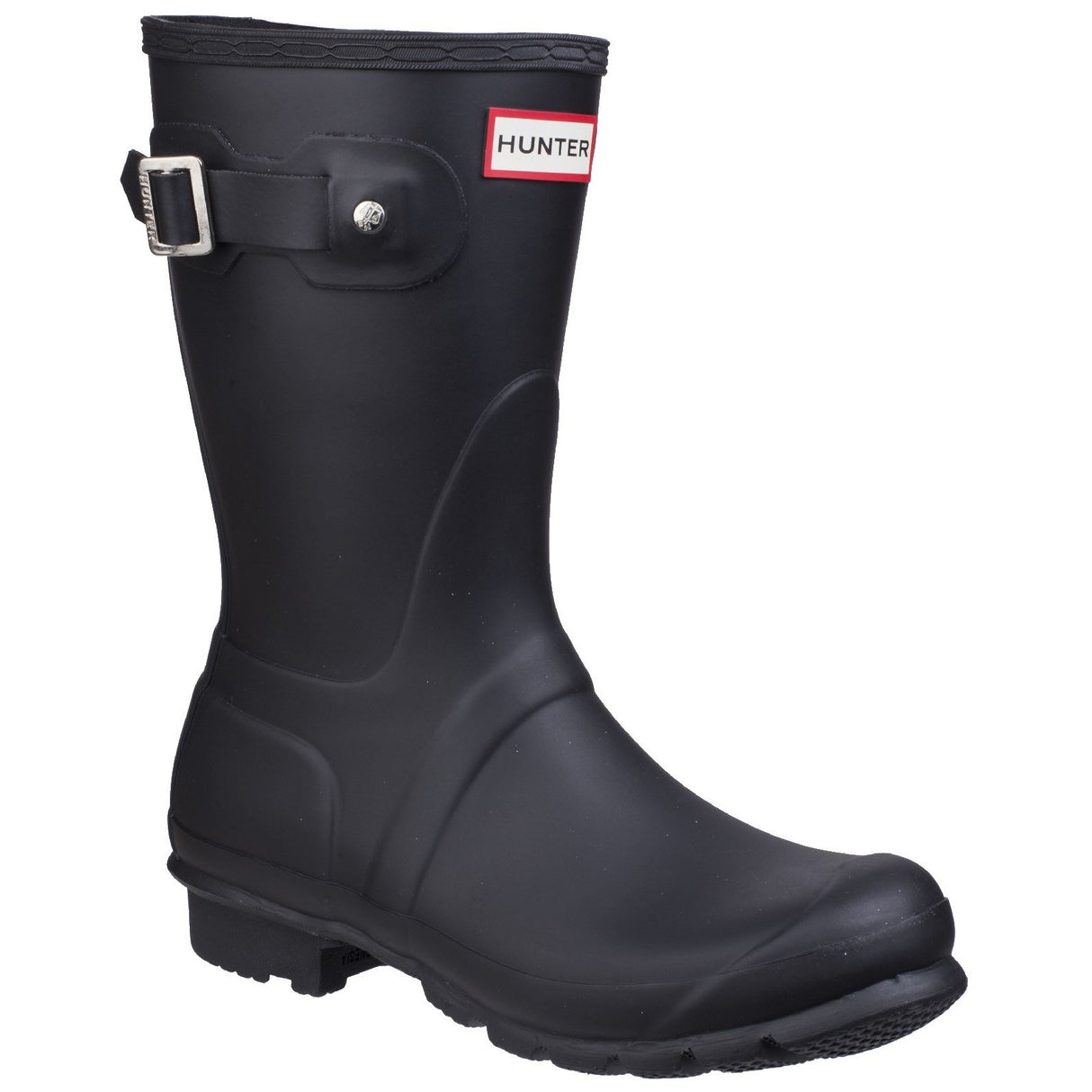 Hunter Womens Original Short Wellington Boots Black
