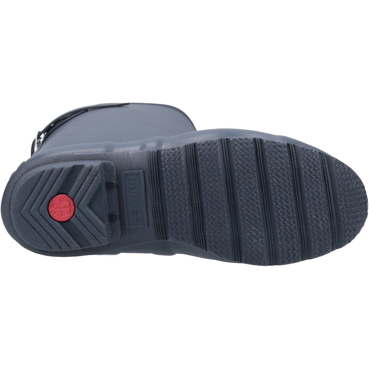 Hunter Womens Original Tall Back Adjustable Wellington Boots Navy