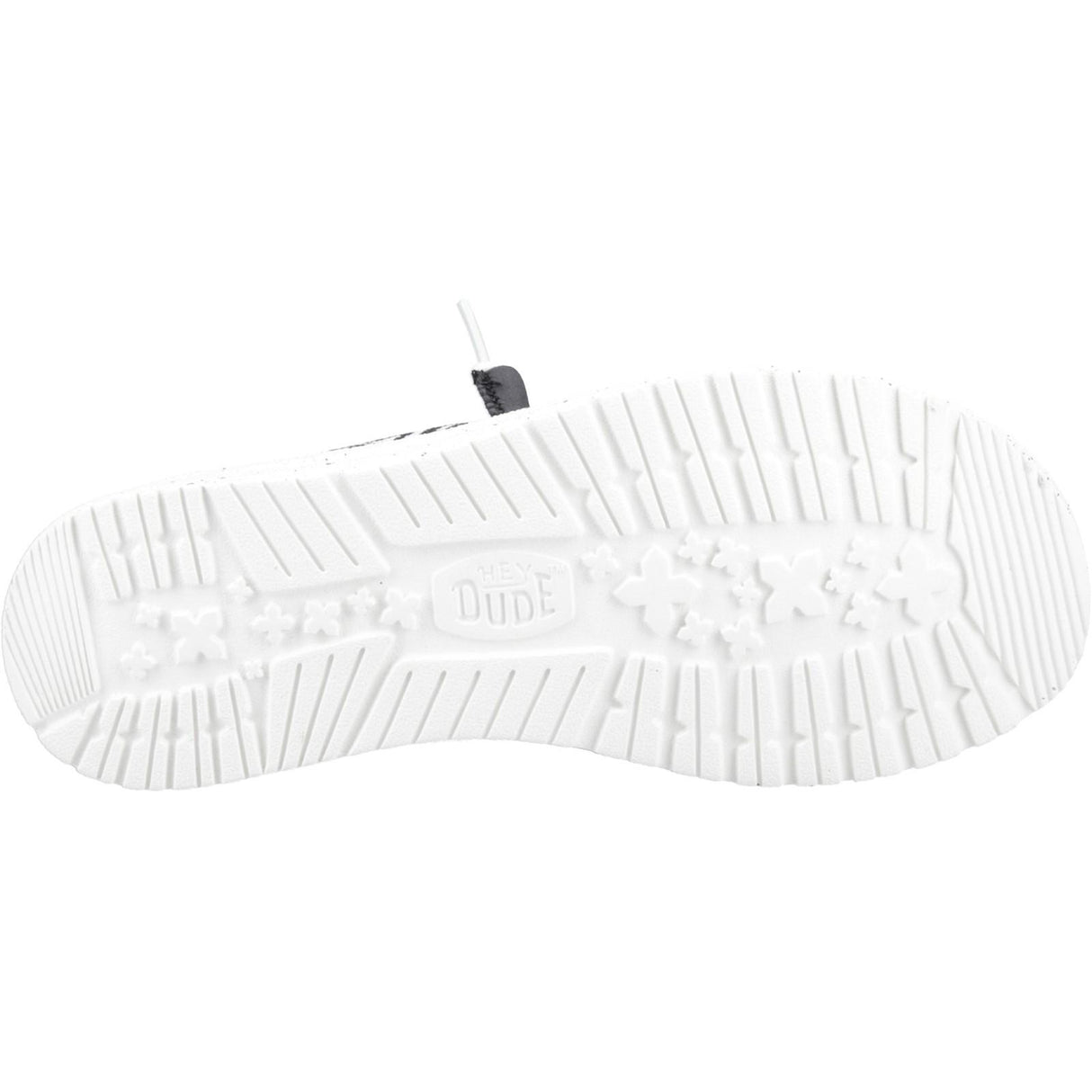 HEYDUDE Womens Wendy Leopard Shoe Black/Grey