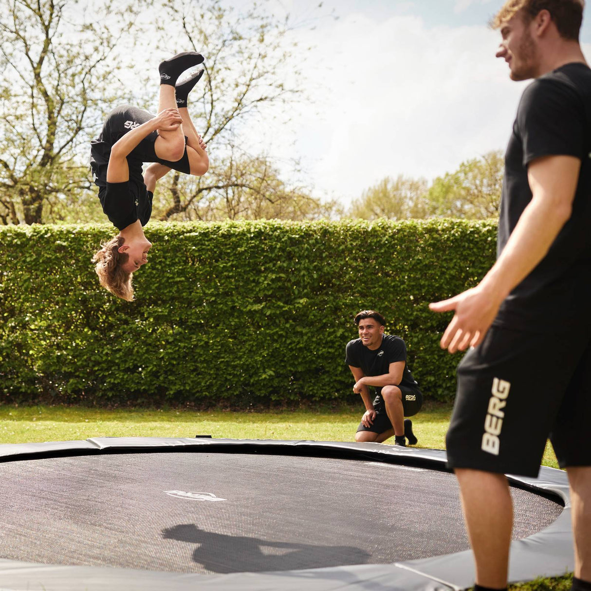 BERG SPORTS Elite FlatGround 430 Trampoline Grey