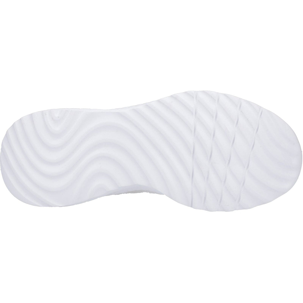 Skechers Mens Bobs Squad Chaos Elevated Drift Trainers White/Multi