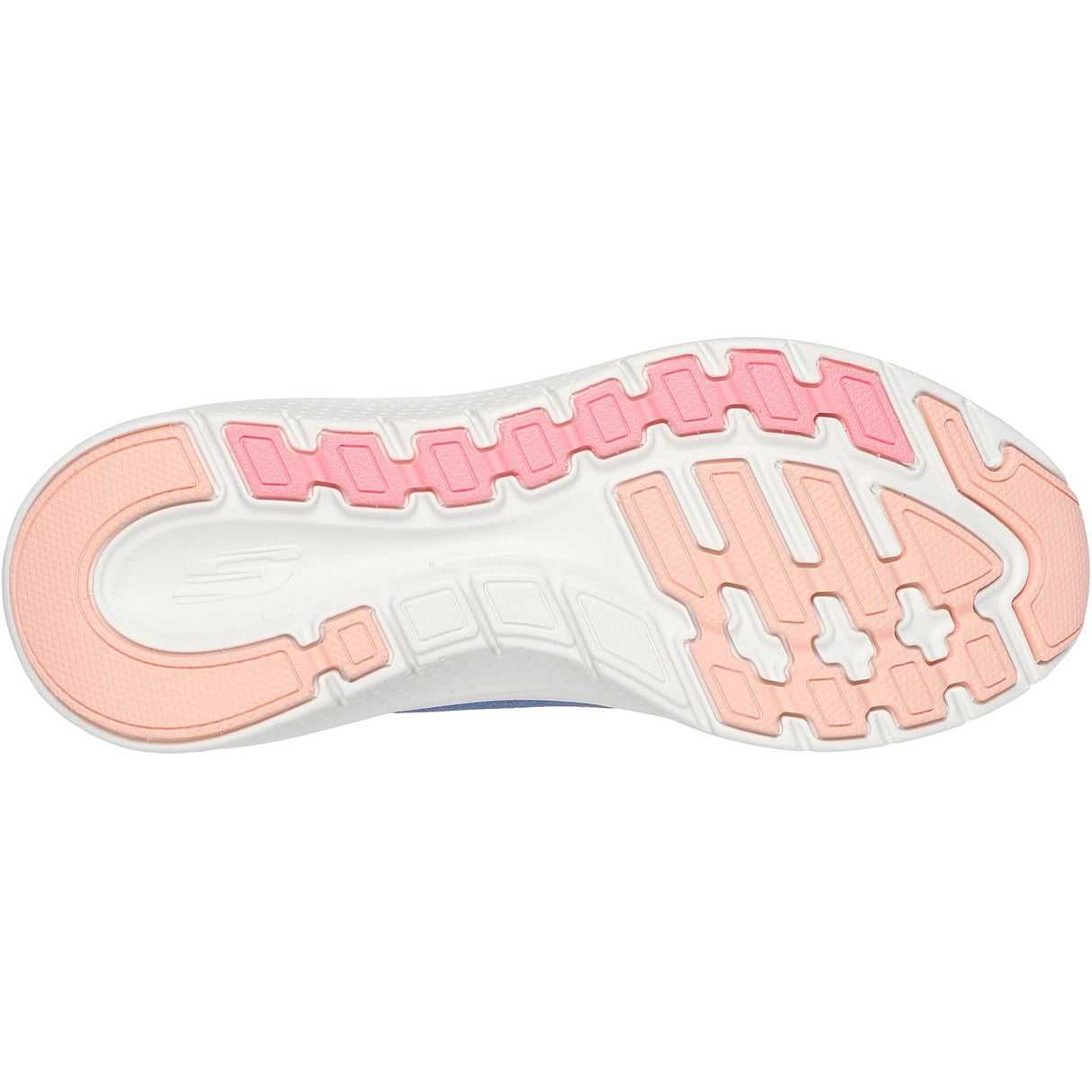 Skechers Womens Arch Fit 2.0 - Big League Trainers Blue/Pink