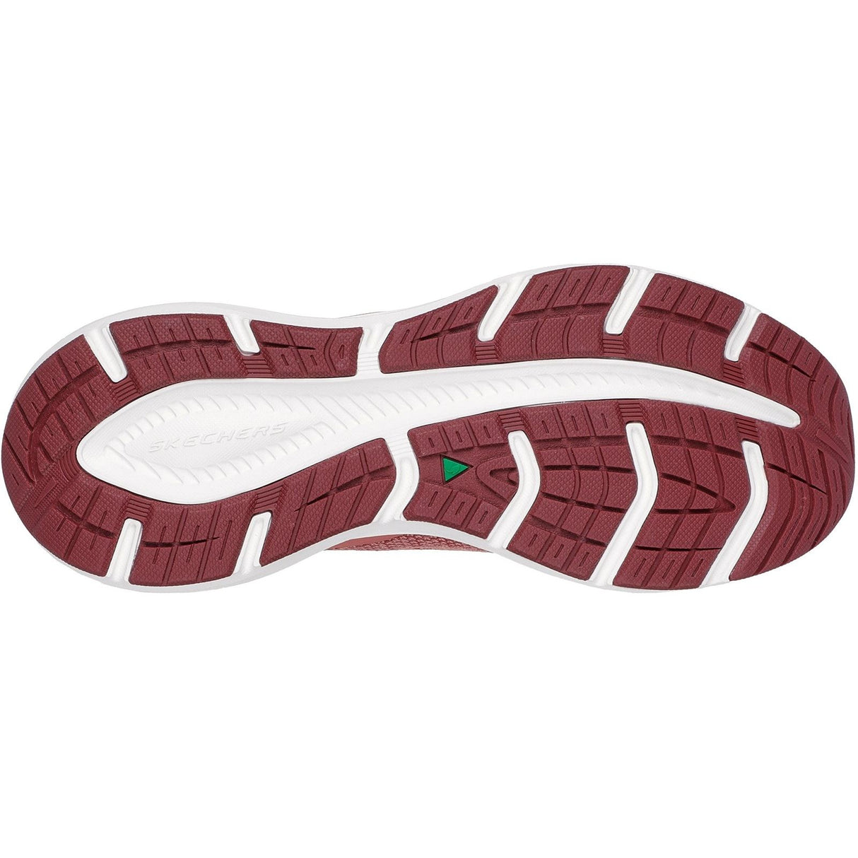 Skechers Womens Edgeride Power Flow Trainers Dark Mauve