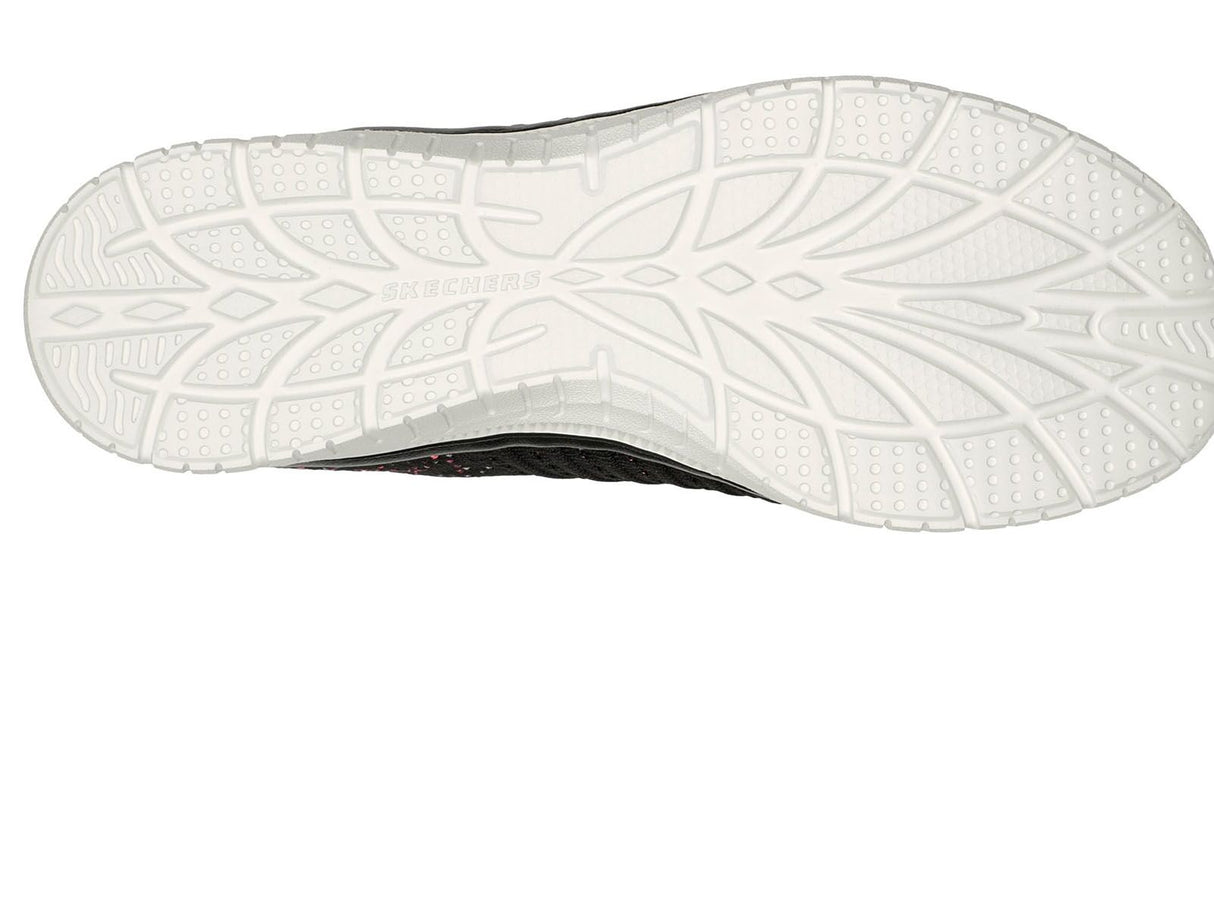 Skechers Womens Virtue Shoes Black/Pink