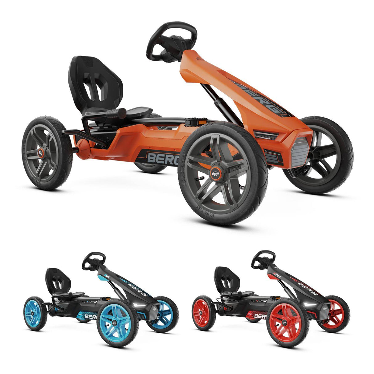 BERG Rally NRG Orange Go-Kart