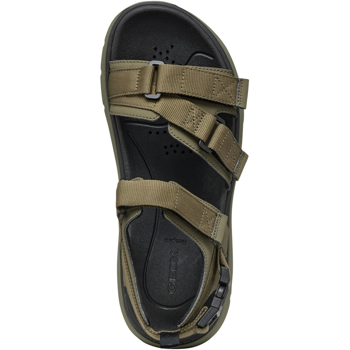 Geox Mens U Spherica Actif X S Sandals Military