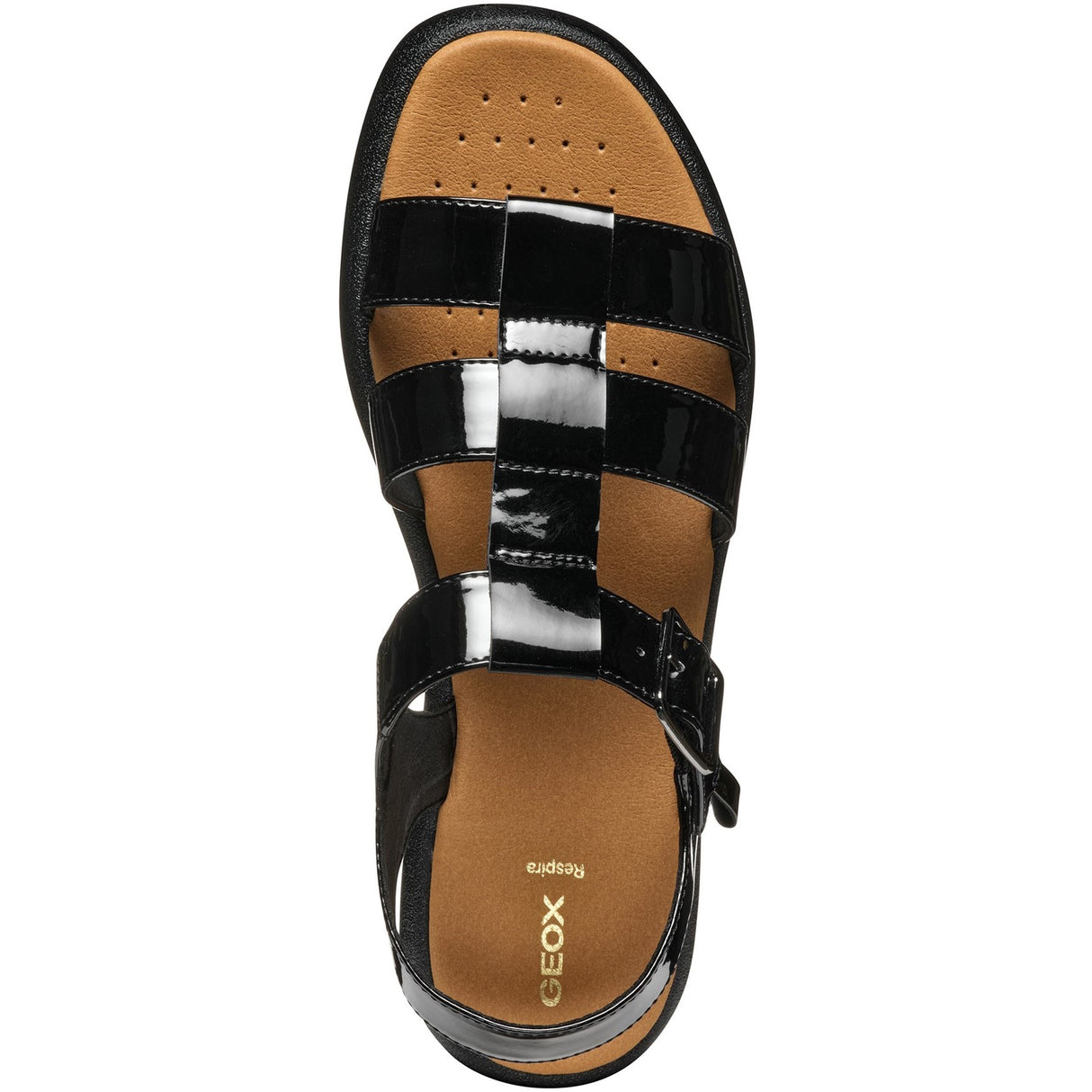 Geox Womens D CAMALEI SANDALS Black