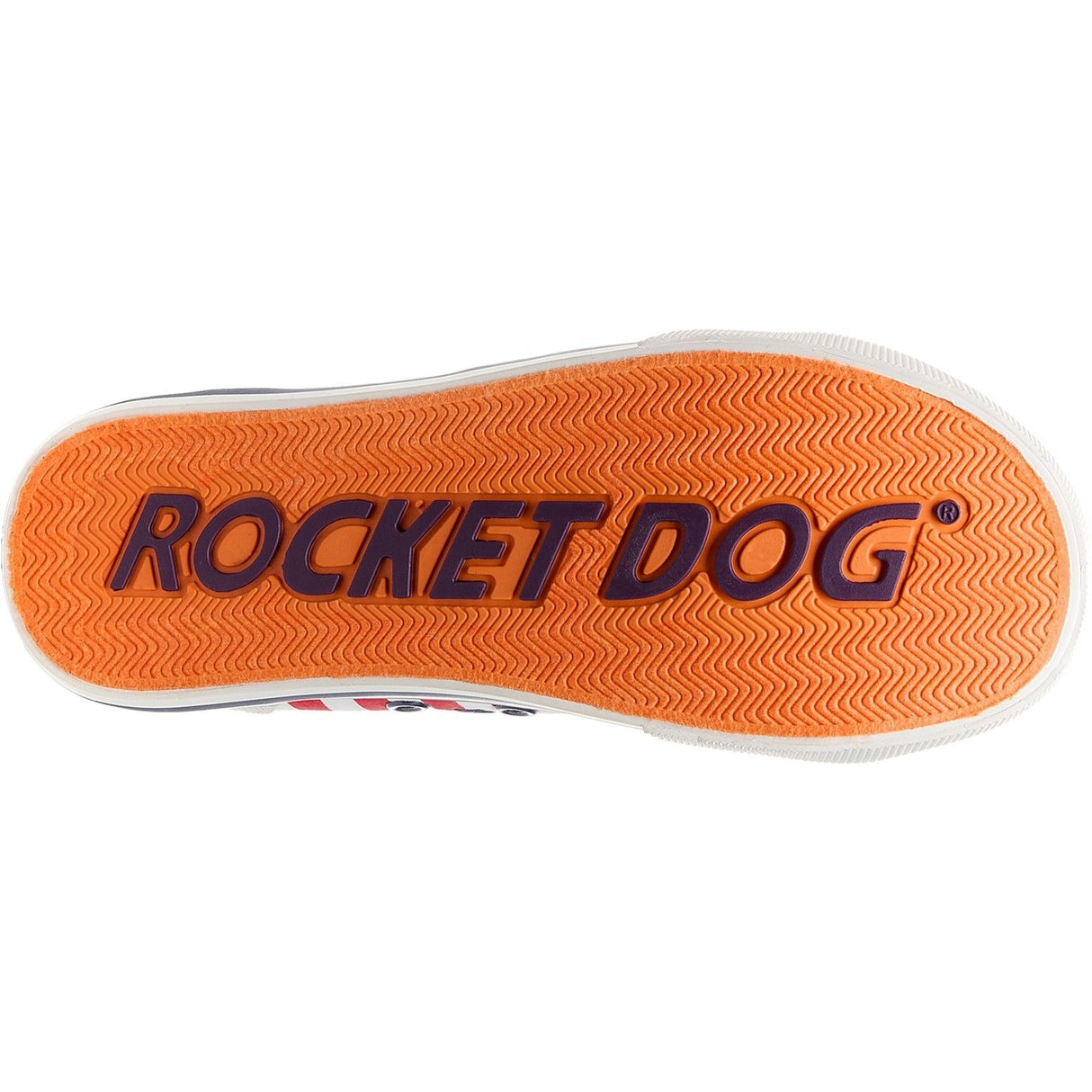 Rocket Dog Womens Jazzin Spangle Trainer Red/Navy