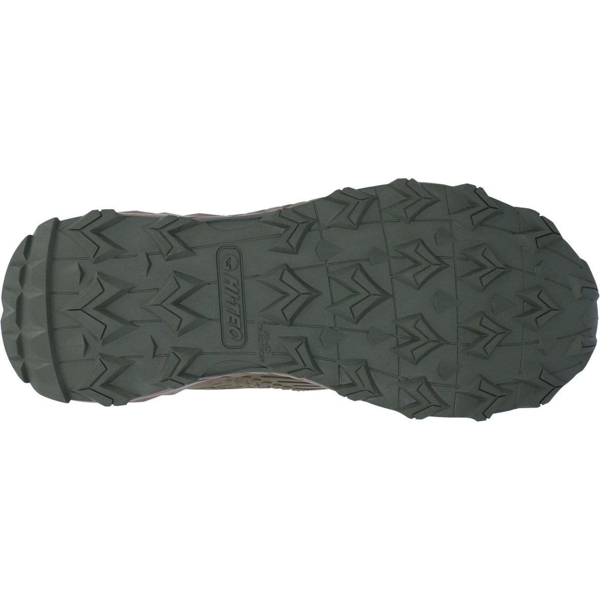 Hi-Tec Mens Fuse Trek Hiking Shoes Light Olive