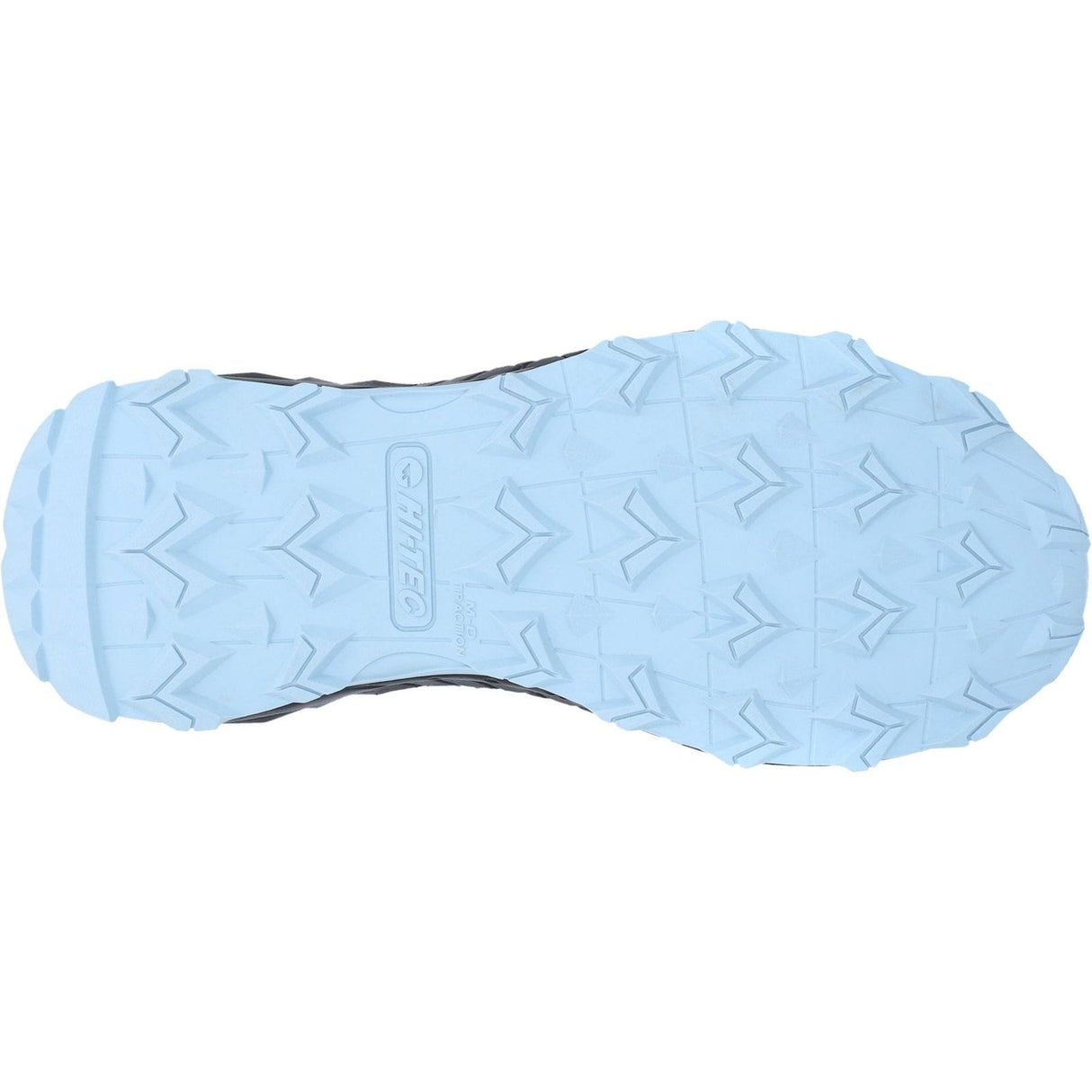 Hi-Tec Womens Fuse Trek Mid Hiking Boots Black/Blue Fog