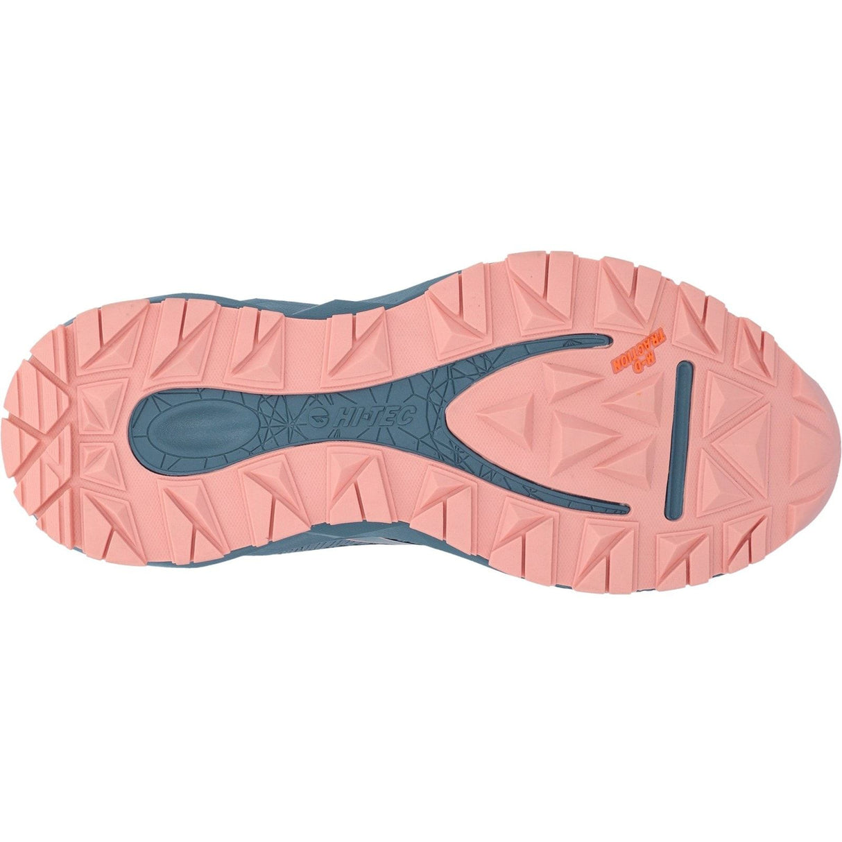 Hi-Tec Womens Geo Nakuru Trainers Flintstone/Coral