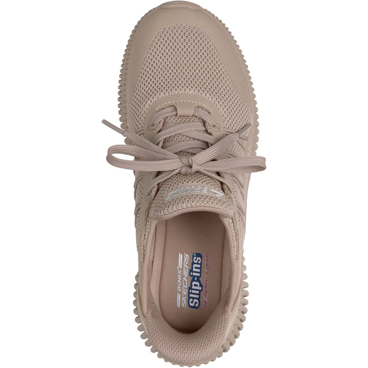 Skechers Womens BOBS Geo Lite Divine Pace Trainers Tan