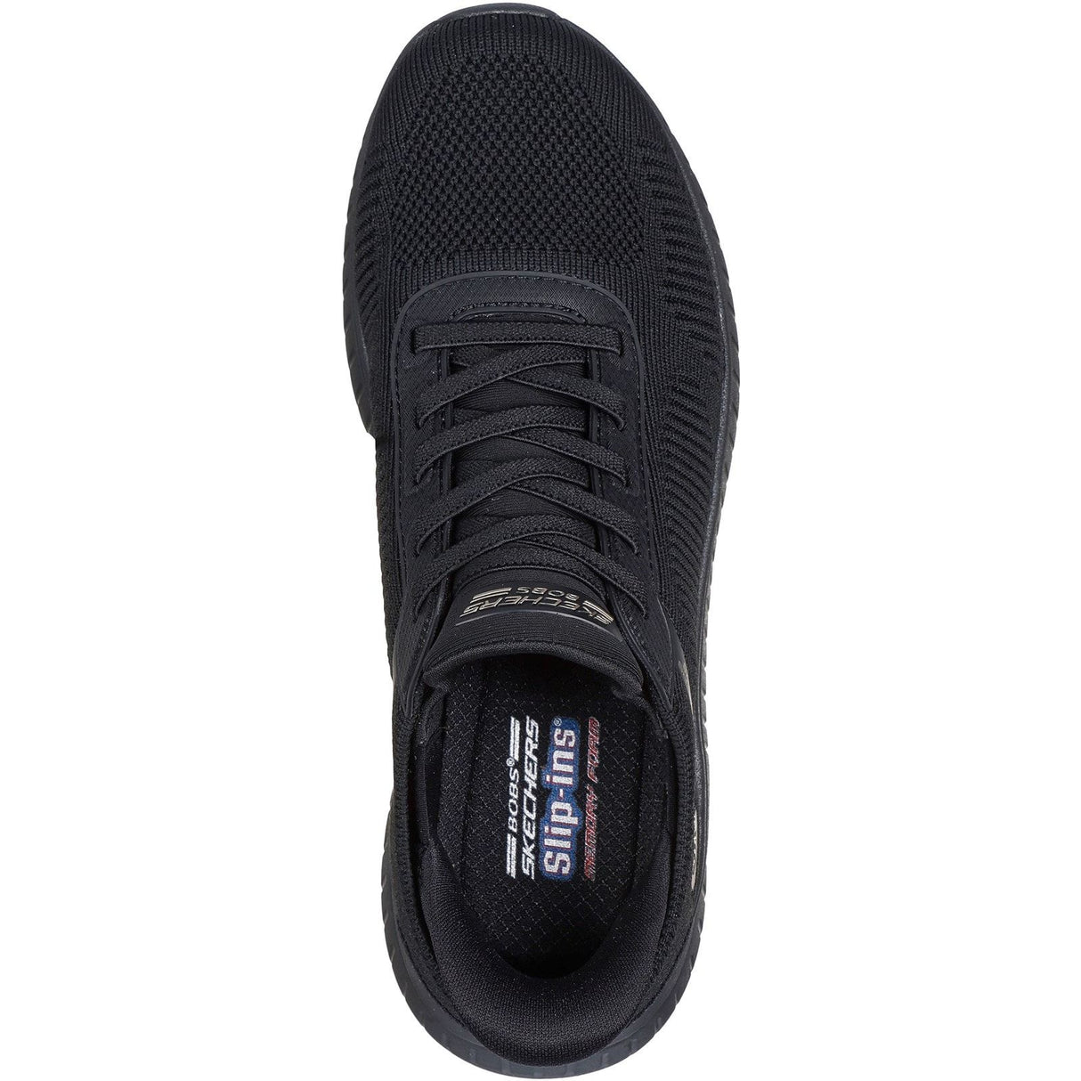 Skechers Womens BOBS Sport Squad Chaos Shoe Black
