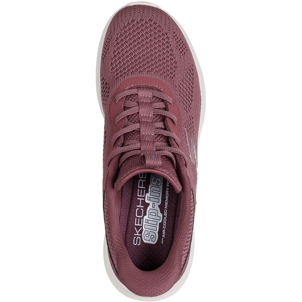 Skechers Womens Skech-Lite Pro 2.0 Smooth Current Trainers Dark Mauve