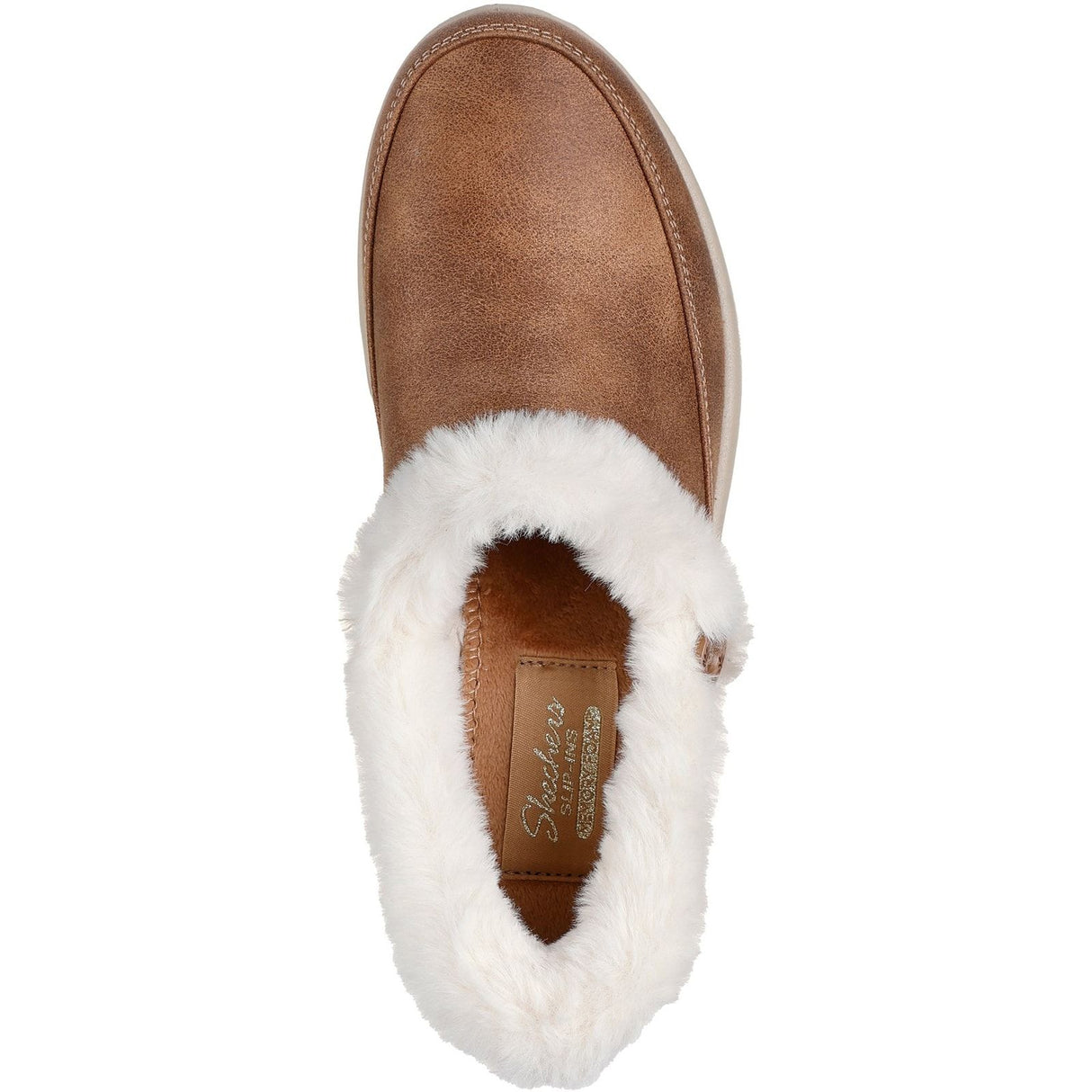 Skechers Womens Cozy Escape Slipper Chestnut
