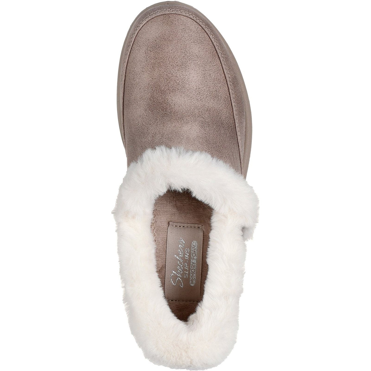 Skechers Womens Cozy Escape Slipper Taupe