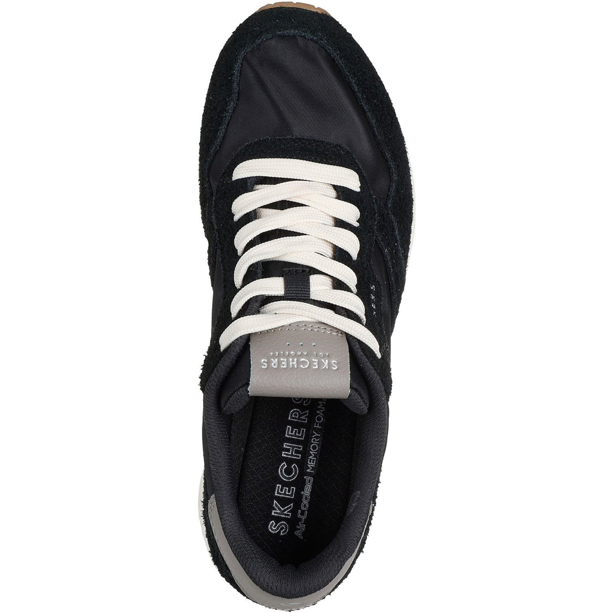 Skechers Womens Uno Vintage Dayz Trainers Black