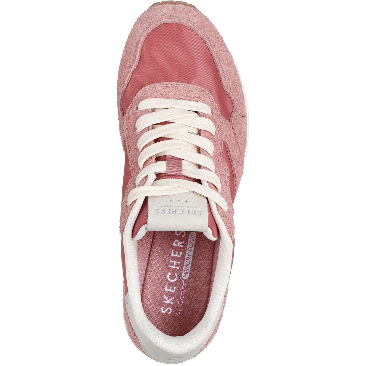 Skechers Womens Uno Vintage Dayz Trainers Rose