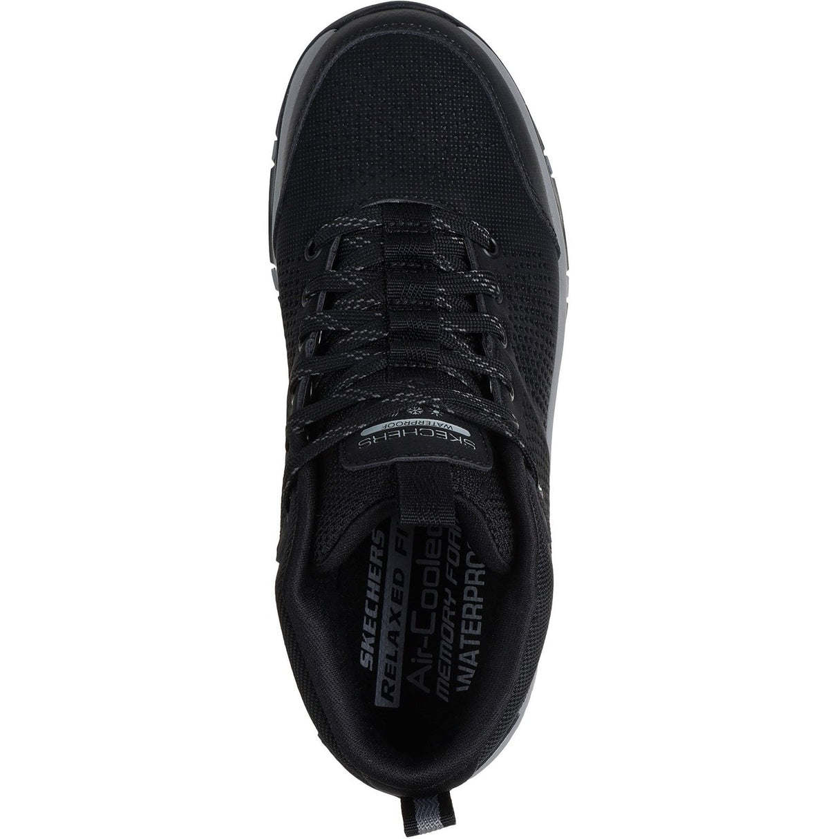 Skechers Womens Trego Trail Destination Hiker Black/Charcoal