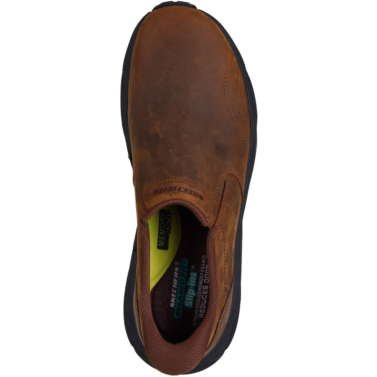 Skechers Mens Conner Rayne Shoes Dark Brown