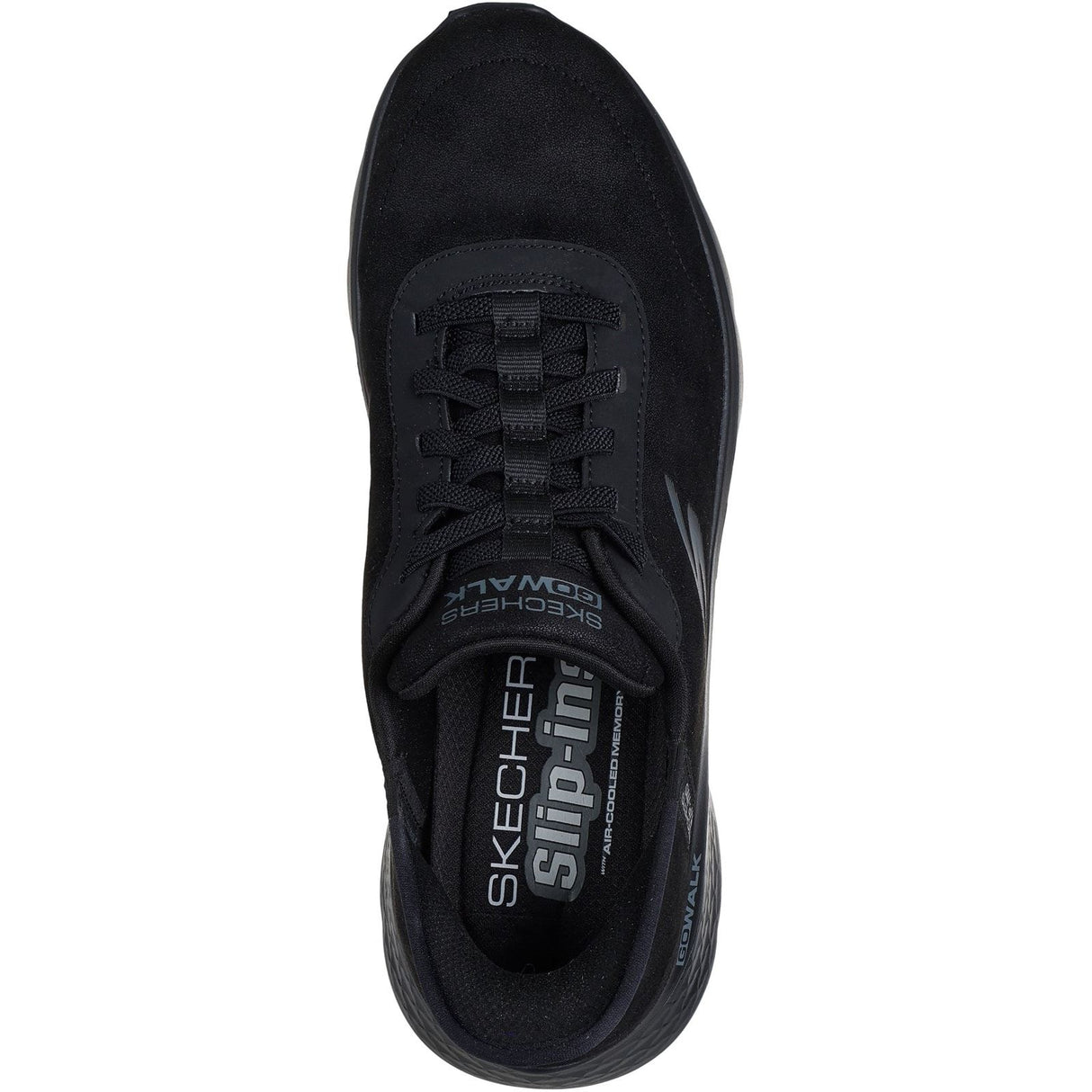 Skechers Mens GO WALK Flex Smooth Motion Trainer Black