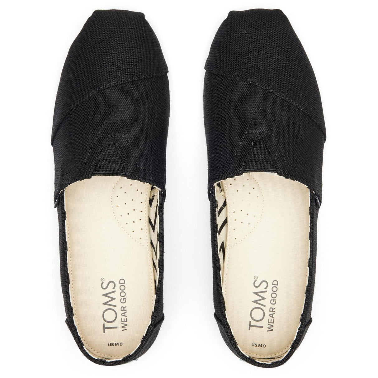 TOMS Mens Alpargata Classic Black
