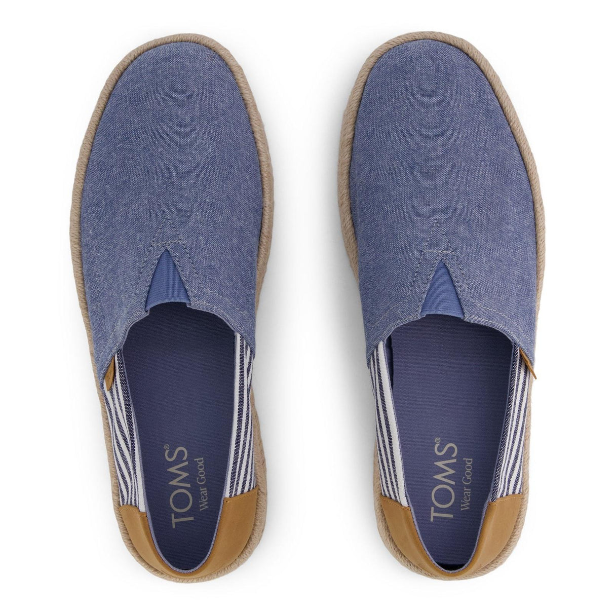 TOMS Mens Alpargata Rope 2.0 Shoe Navy