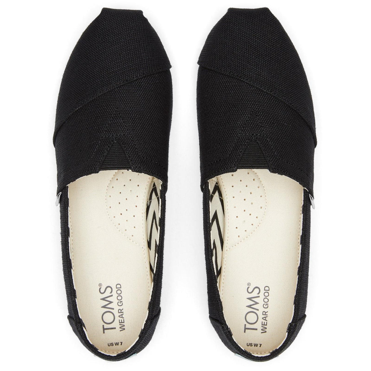 TOMS Womens Alpargata Classic Black