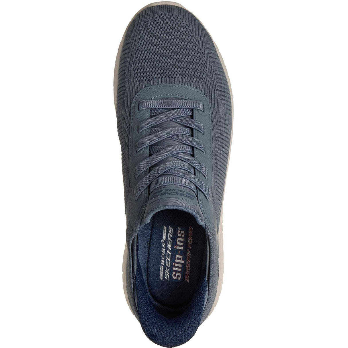Skechers Mens BOBS Sport Squad Chaos Solid Step Shoe Slate
