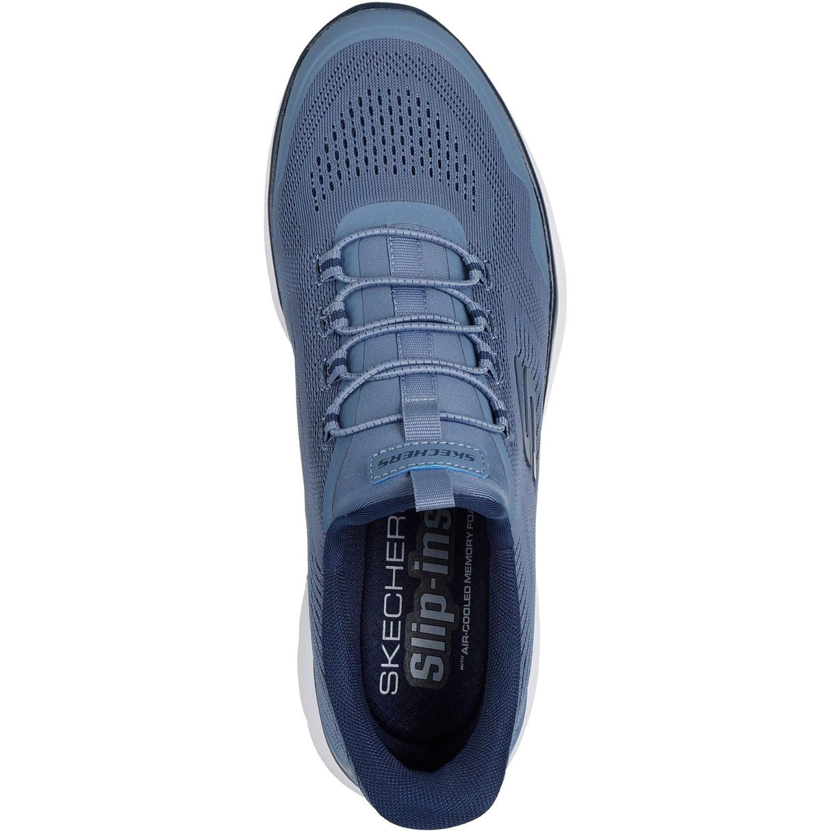 Skechers Mens Summits Top Rate Trainers Slate