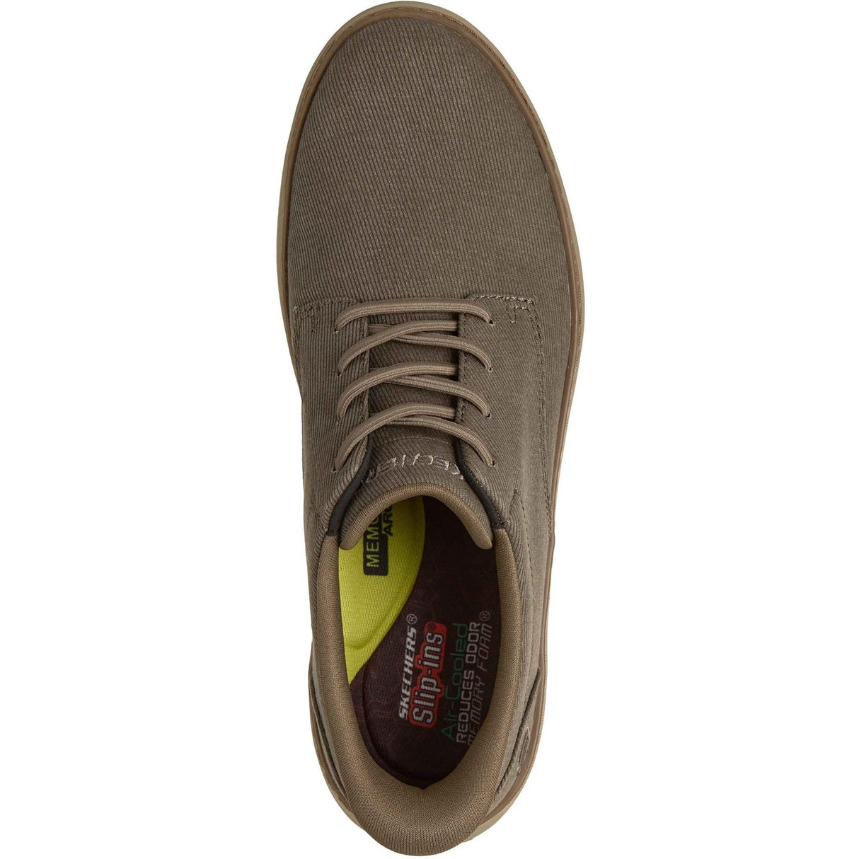 Skechers Mens Hyland Justino Shoe Dark Taupe