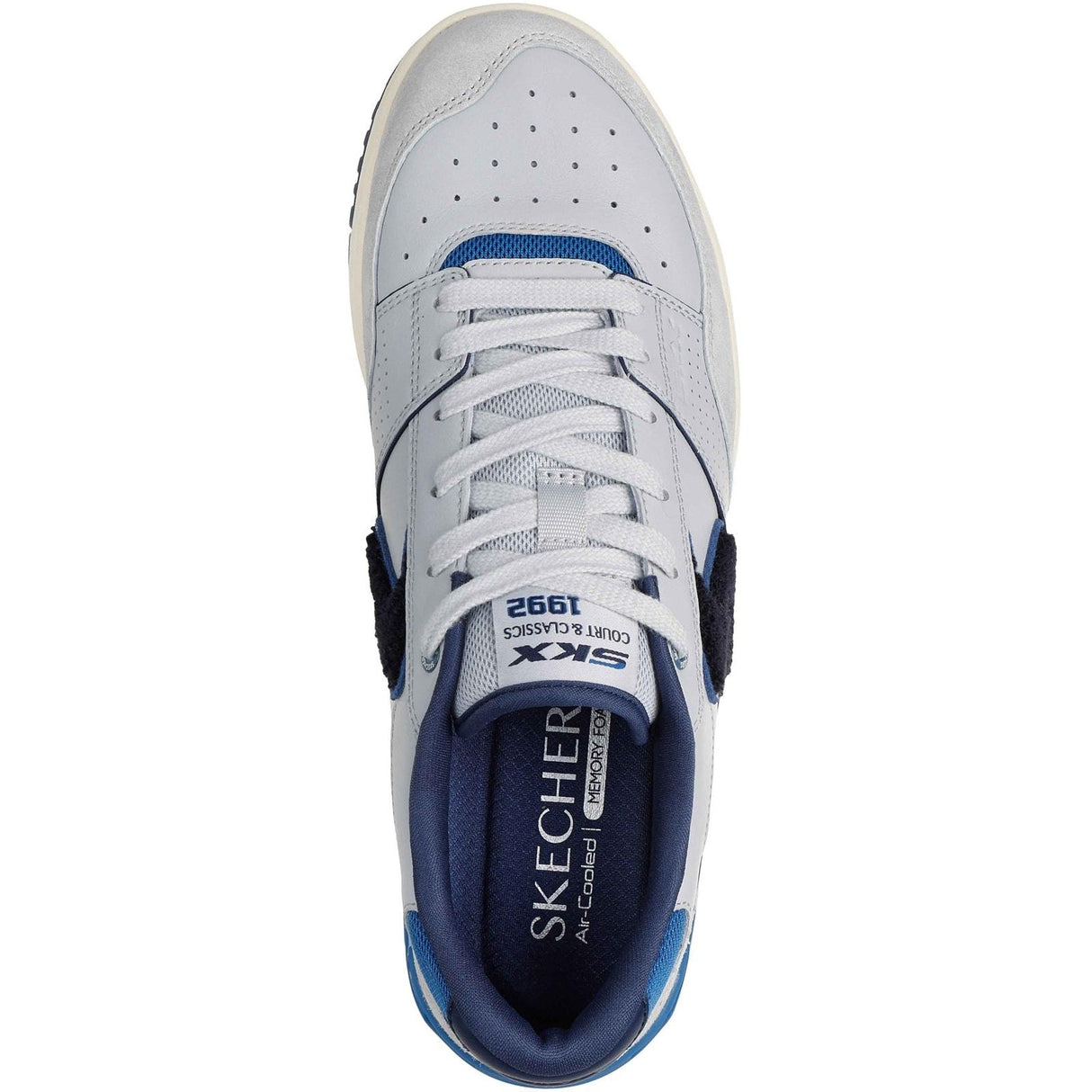 Skechers Mens S-1992 Trainer Grey/Blue