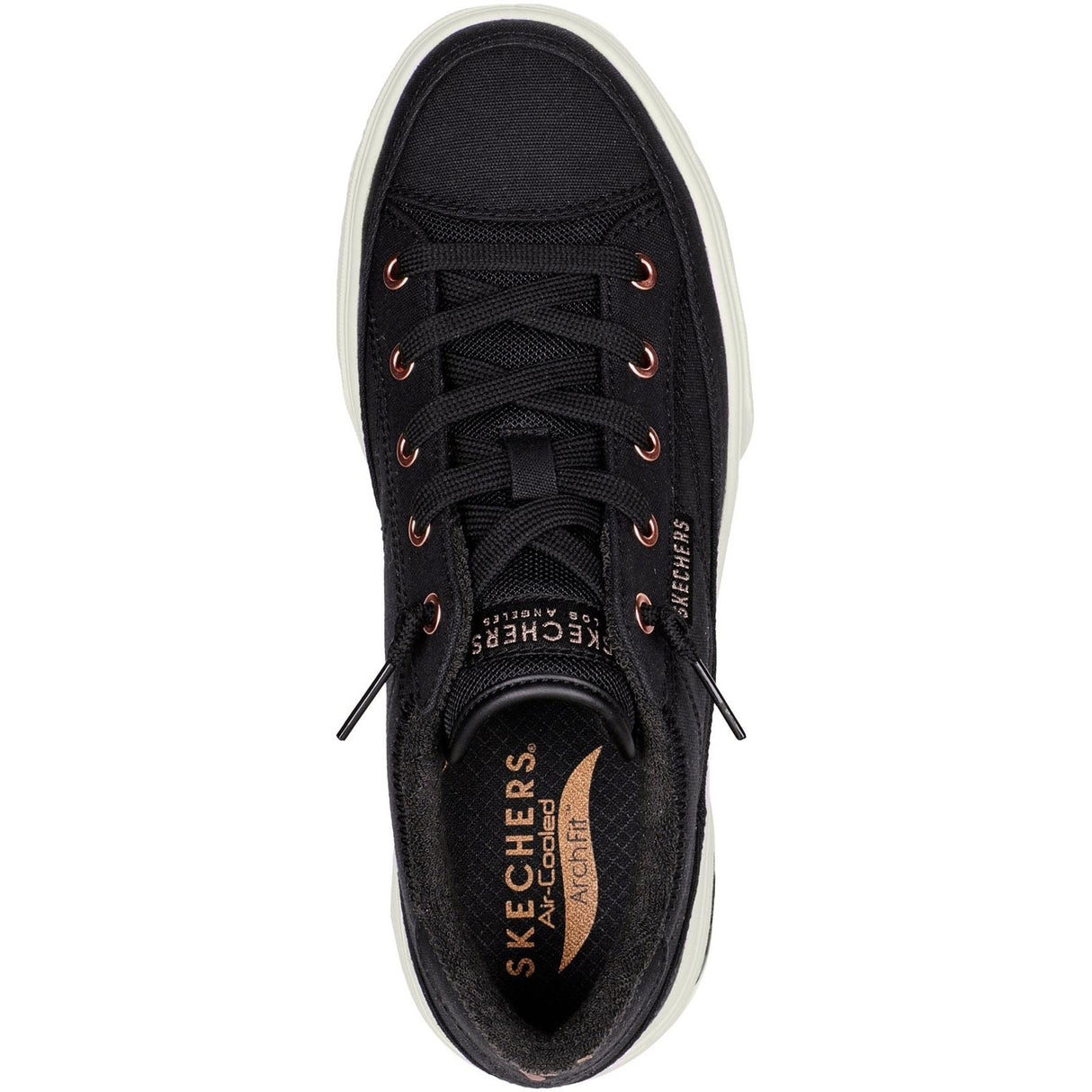 Skechers Womens Arch Fit Arcade - Meet Ya There Trainers Black