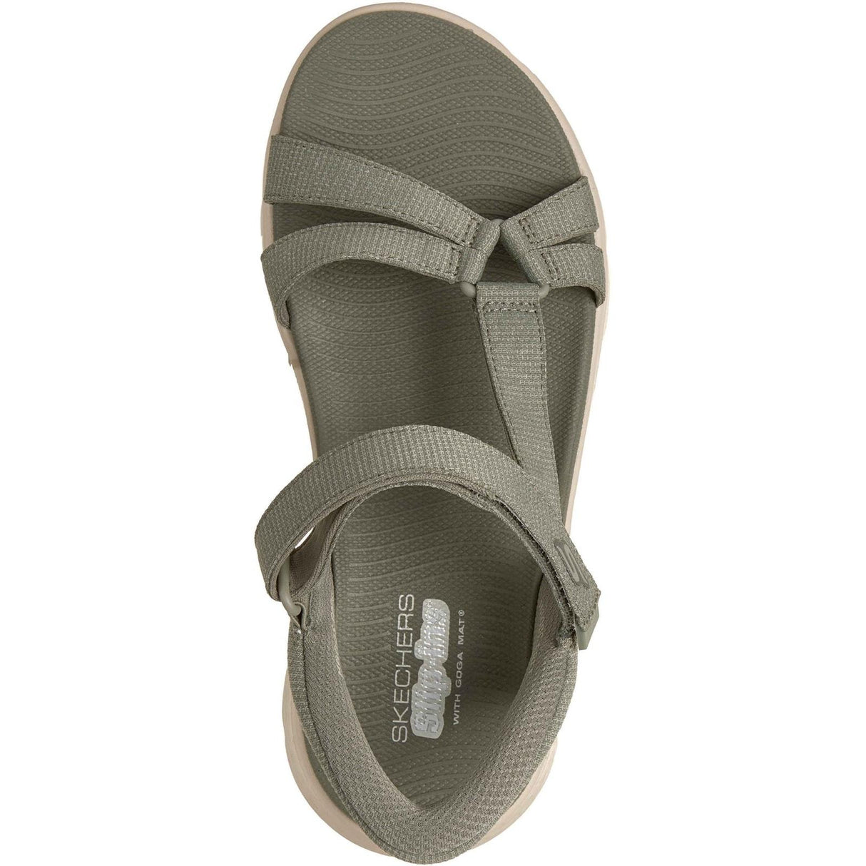 Skechers Womens GO WALK Flex Illuminate Sandal Sage