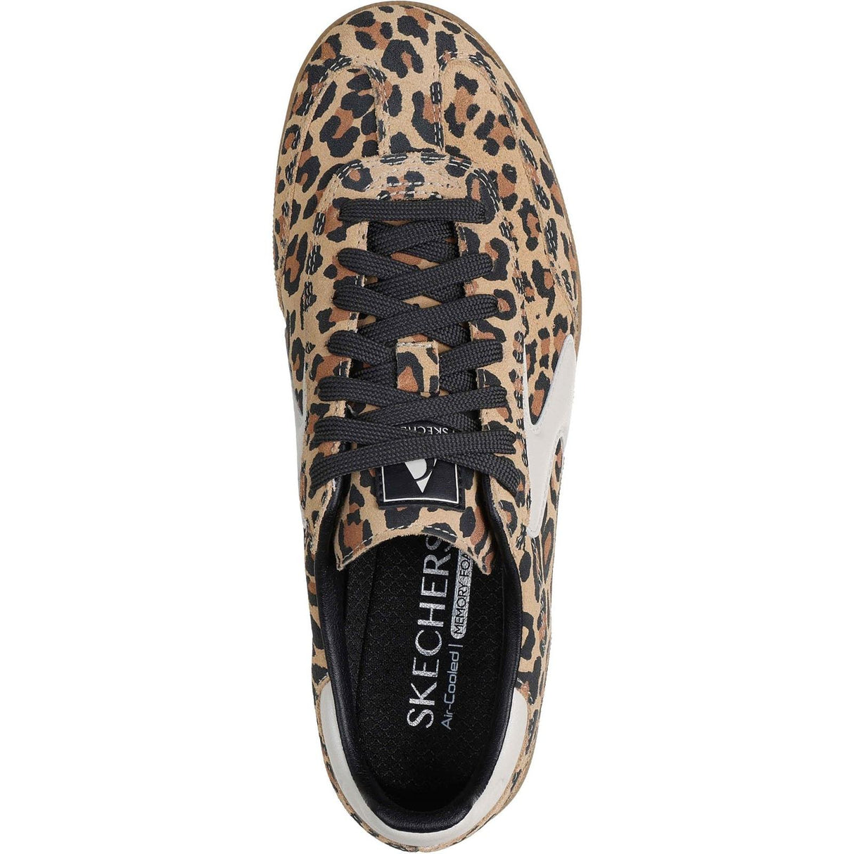 Skechers Womens Hotshot - On The Prowl Trainer Leopard