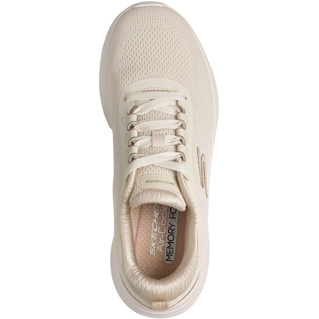 Skechers Womens Skech-Lite Pro 2.0 Trainers Natural/Gold