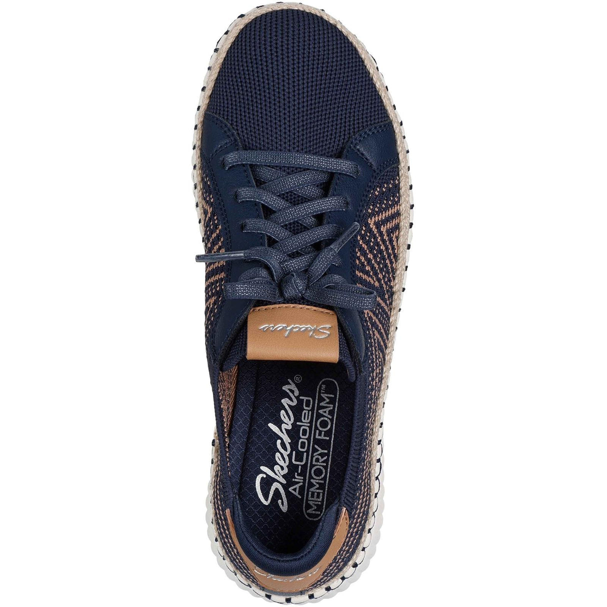 Skechers Womens Wilshire Blvd - Bellevue Trainers Navy