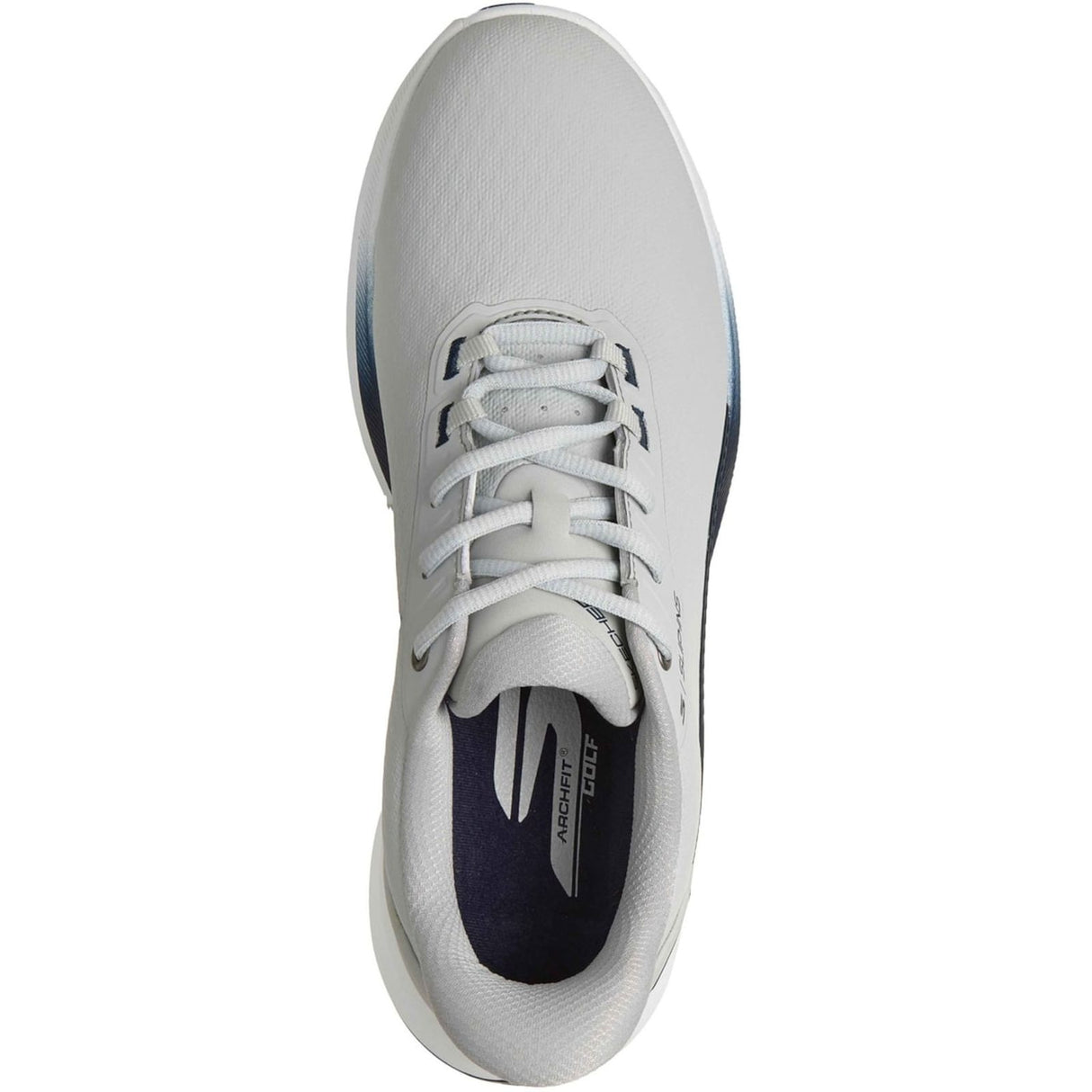Skechers Mens Skechers Pure Slip Ins Golf Shoes Grey/Navy